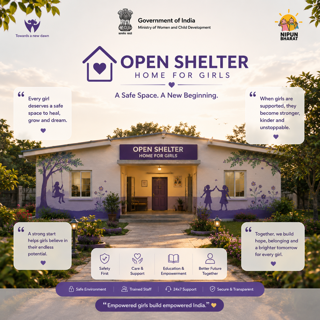 Matri Aloy - Open Shelter Home for Girls